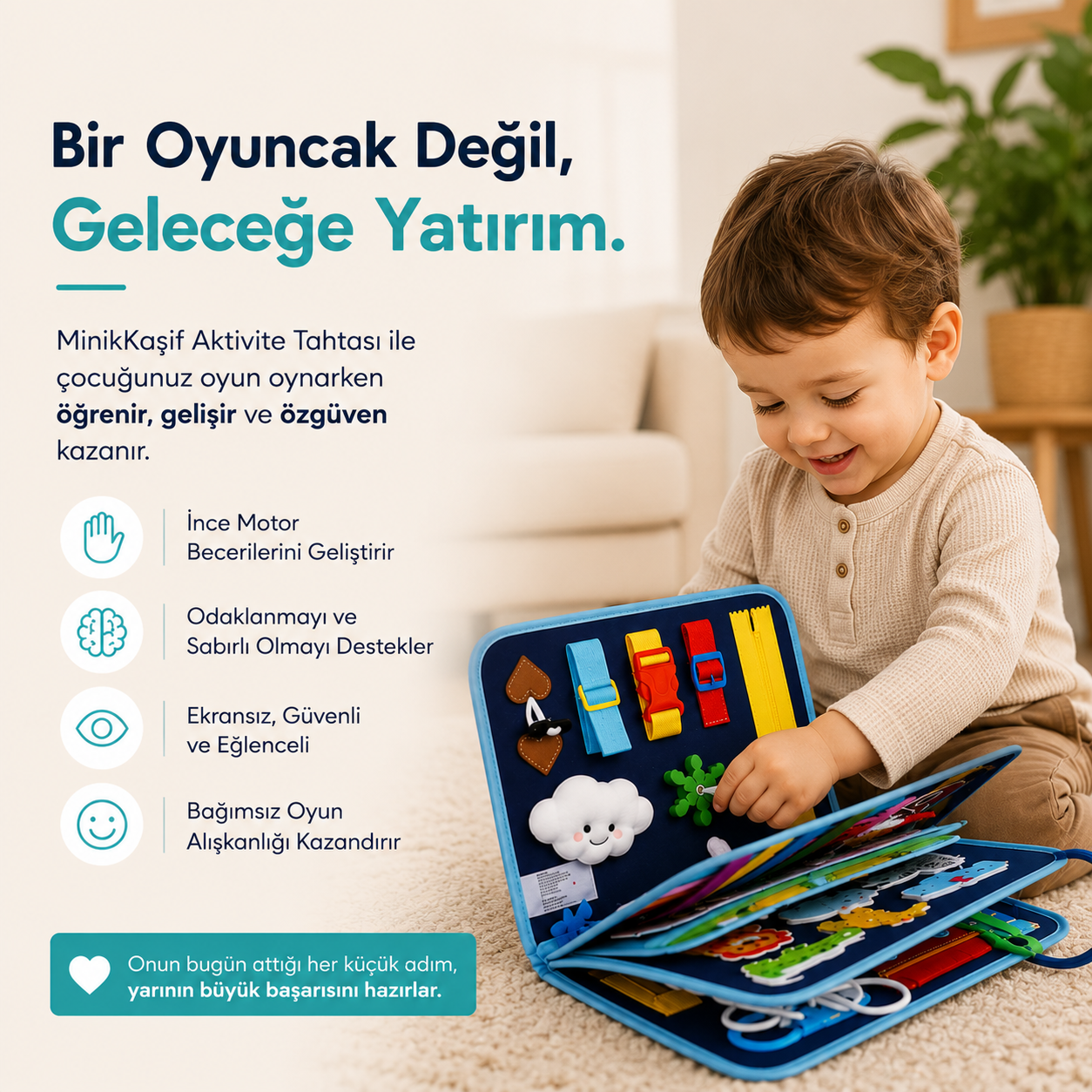 MinikKaşif™ Eğitici Aktivite Çantası