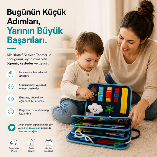 MinikKaşif™ Eğitici Aktivite Çantası